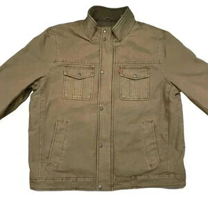Vintage Levi's Jacket Men’s XL Western Wear Trucker Brown Authentic